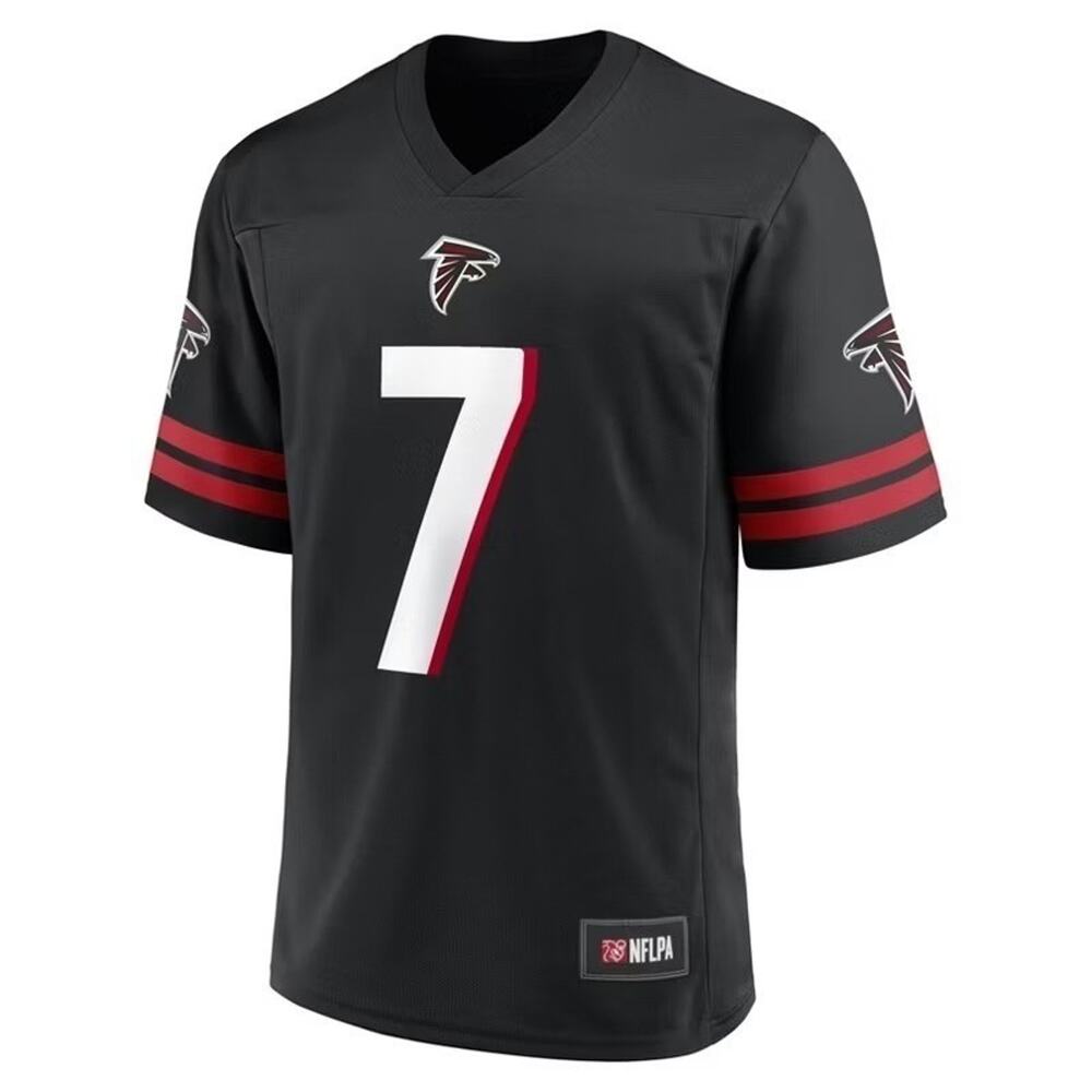Atlanta Falcons Robinson 7‎ NFL Jersey Womens Black Red Size XL NWT